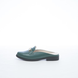 【英格蘭風】台灣作る鞋 英格蘭紋 孔雀石綠 第5張的照片