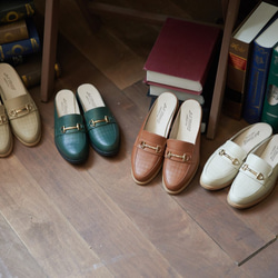 【英格蘭風】台灣作る鞋 英格蘭紋 沙棕 第4張的照片