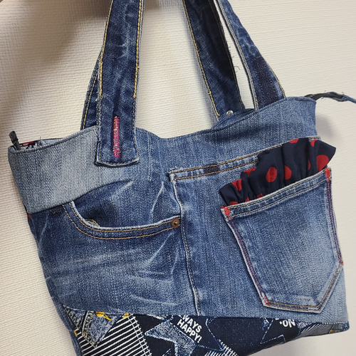 お纏めリクエスト＊ロラライハリス♡ブラックWデニム3wayバッグ♡トートバッグ♡ お纏めリクエスト＊ロラライハリス♡ブラックWデニム3wayバッグ