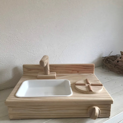 子供　キッチン　ハンドメイド　無垢材　アンティーク　ままごと 子供 キッチン ハンドメイド 無垢材 アンティーク ままごと