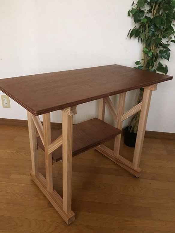 Forest 17  mini desk   ミニテーブル　木製デスク　学習机　 1枚目の画像