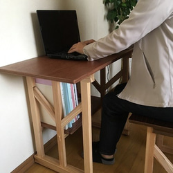 Forest 17  mini desk   ミニテーブル　木製デスク　学習机　 8枚目の画像