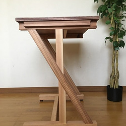 Slant 02  mini table   ミニテーブル 学習机 花台 テレフォンスタンド 6枚目の画像