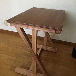 Slant 02  mini table   ミニテーブル 学習机 花台 テレフォンスタンド 7枚目の画像