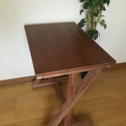 Slant 02  mini table   ミニテーブル 学習机 花台 テレフォンスタンド 2枚目の画像