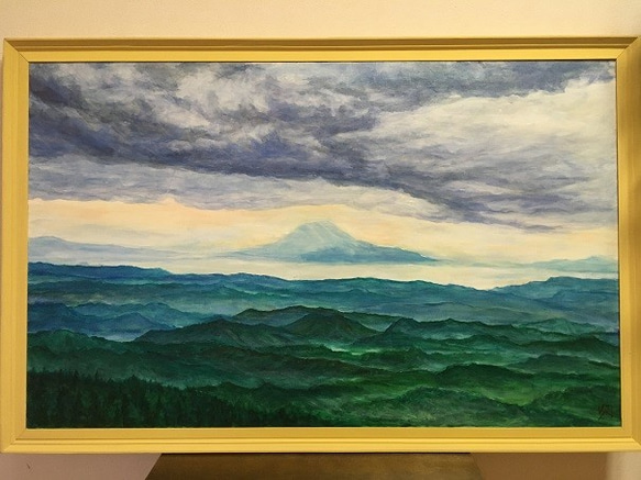 油彩画　50号 霧島 M50号油彩 絵画 C.P.C.art&interior 通販 11550273｜Creema