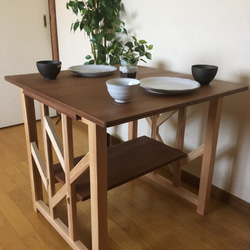 Forest 18 dining table for 2 people   木製ダイニングテーブル　2人用　 1枚目の画像