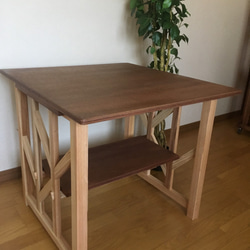 Forest 18 dining table for 2 people   木製ダイニングテーブル　2人用　 8枚目の画像