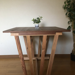 Shell 03 dining table for 2 people   木製ダイニングテーブル　2人用　 14枚目の画像