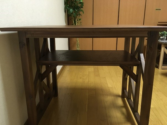 Region 01 dining table for 2 people   木製ダイニングテーブル　2人用　 6枚目の画像