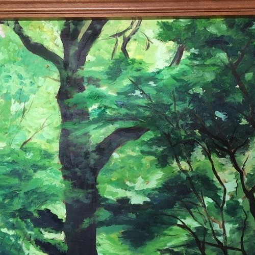 清緑 F50号油彩 絵画 C.P.C.art&interior 通販 8404501｜Creema