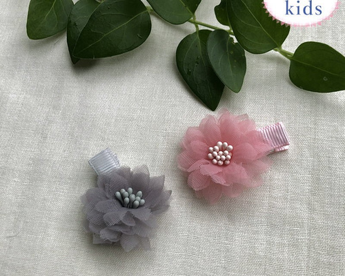 ⓝⓔⓦ【dogモチーフ】ベビーヘアクリップ キッズヘアクリップ