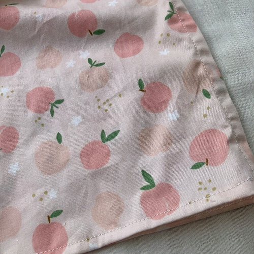 ギャザーワンピース 80~90 ピーチ 桃 ピンク ベビー 赤ちゃん キッズ