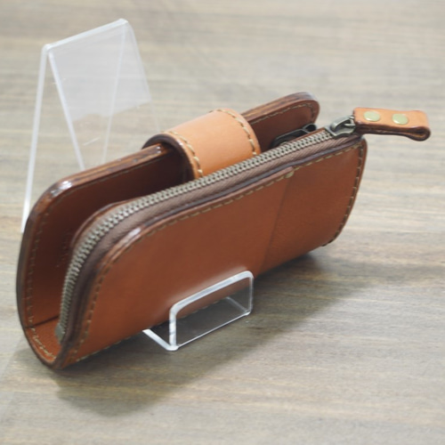 ☆少量限定☆6連 キーフック付 キーケース 小銭やカードも入る収納 