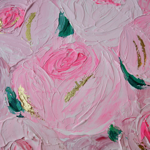 絵画　油絵　原画　抽象画　パステルカラー　北欧　春　花　ピンク　アート　F12 絵画 油絵 原画 抽象画 パステルカラー 北欧 春 花 ピンク