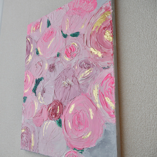 FLOWER-H//キャンバス アクリル絵画 抽象画 インテリア モダン