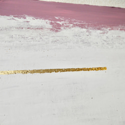 UNTITLED-B//アクリル絵画 キャンバス モダンアート おしゃれ インテリア 抽象画 黒 白 ダスティピンク 6枚目の画像
