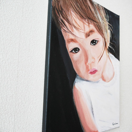 Girl-A//絵画 アート 抽象画 キャンバス インテリア アクリル絵の具