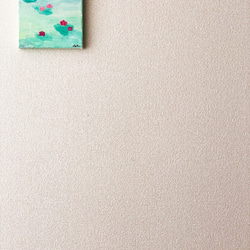 【SOLD】FLOWER-L// 花 風景画 抽象画 絵画 蓮 モダンアート おしゃれ インテリア キャンバス 8枚目の画像