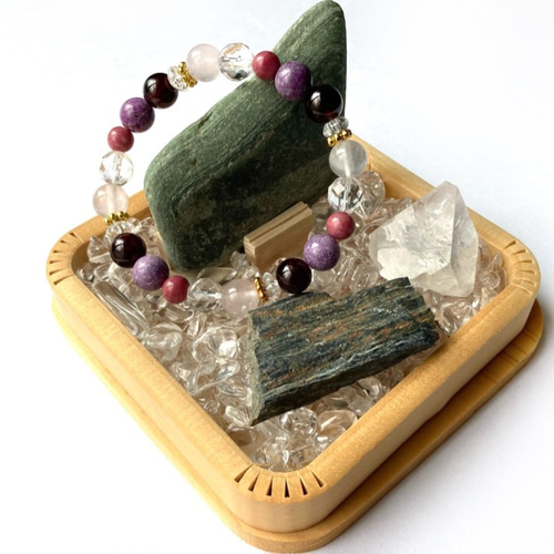 天然石 水晶 ガーネット　ローズクォーツなど 天然石 水晶 ガーネット ローズクォーツなど