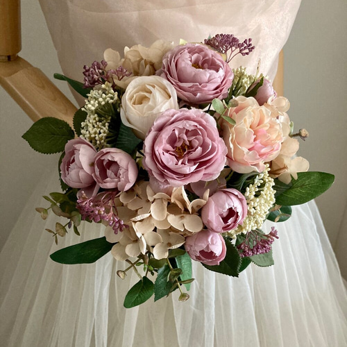 結婚式前撮りブーケブートニア 結婚式前撮りブーケブートニア