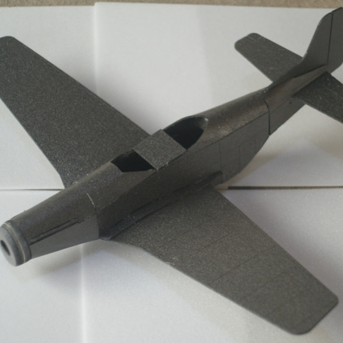 ゴム動力機】Easy Built製P-51ムスタング(L/C仕様)(翼長 ゴム動力機】Easy Built製P-51ムスタング(L/C仕様)(翼長