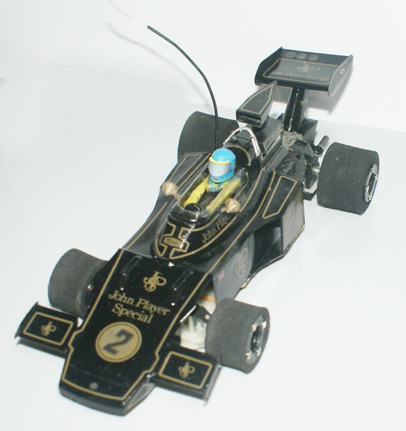 1/24　F1　ラジコンカー　73年型　ロータス　ちんかつレーサー 2枚目の画像