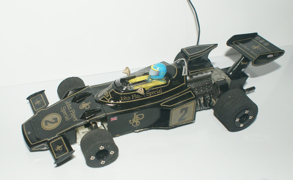 1/24　F1　ラジコンカー　73年型　ロータス　ちんかつレーサー 3枚目の画像