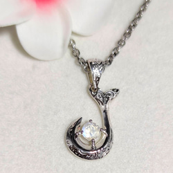 ハワイアンジュエリー ムーン スター 彫りの 美しさを！ ペア