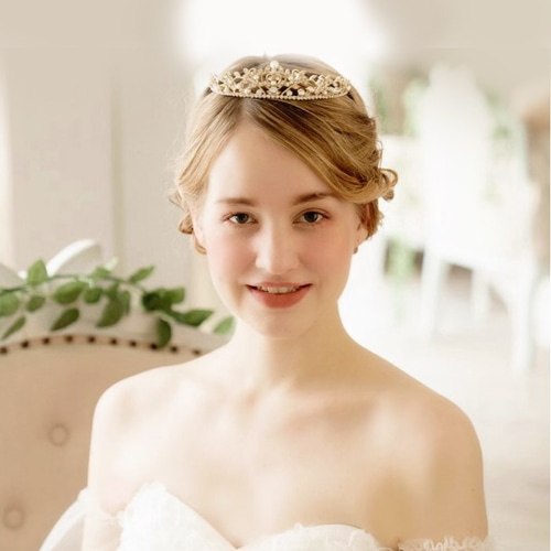 ウェディング ナチュラル ガーデン プリンセス 花嫁 結婚式 パール