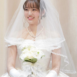 ティアラ 小さめ　ウェディング　ブライダル　花嫁　結婚式　ヘッドドレス　ティアラ　ビジュー　コームTLM239 2枚目の画像