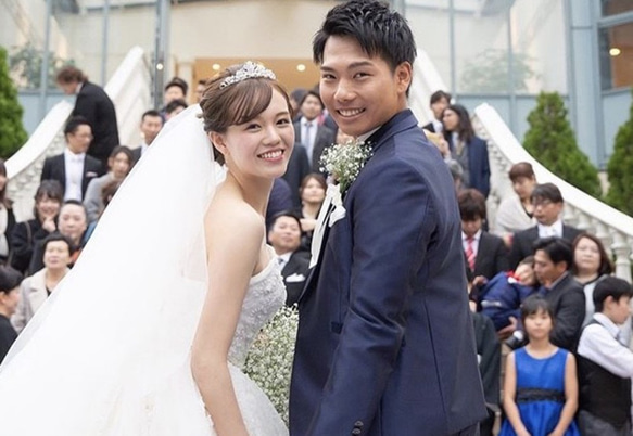 ティアラ 小さめ　ウェディング　ブライダル　花嫁　結婚式　ヘッドドレス　ティアラ　ビジュー　コームTLM239 8枚目の画像