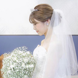 ティアラ　花嫁　結婚式　パール　ビジュー　プリンセス　挙式　ウェディング　ブライダル　クラシカル　ティアラ  T38 5枚目の画像