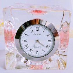 フルールクロック～ジェルハーバリウムの時計～ 3枚目の画像