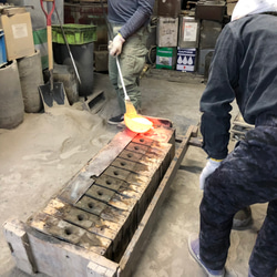 真鍮鋳物 舵輪（ダリン）型トレー 8枚目の画像