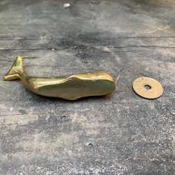 真鍮鋳物 ペーパーウェイト・箸置き 鯨 6枚目の画像