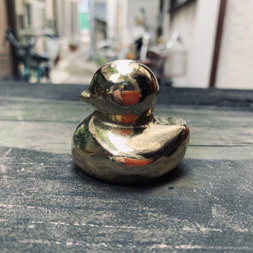 真鍮鋳物 ペーパーウェイト アヒル その他インテリア雑貨 RBrass 通販