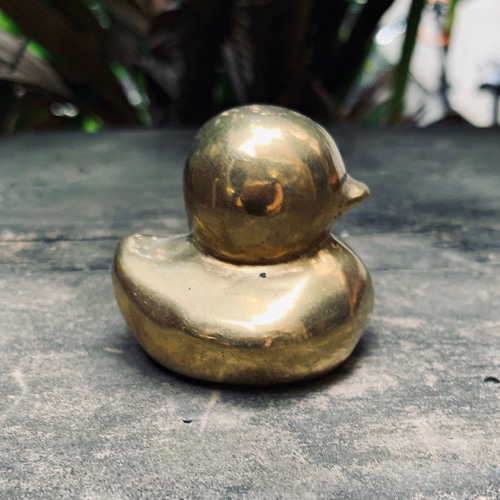 真鍮鋳物 ペーパーウェイト アヒル その他インテリア雑貨 RBrass 通販