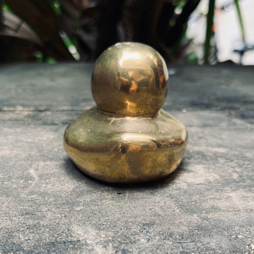 真鍮鋳物 ペーパーウェイト アヒル その他インテリア雑貨 RBrass 通販