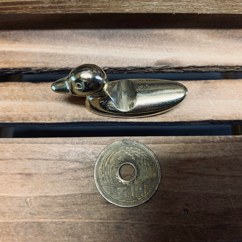アヒル箸立て　銅製 真鍮鋳物 箸置き アヒル 箸・箸置き RBrass 通販 8113490