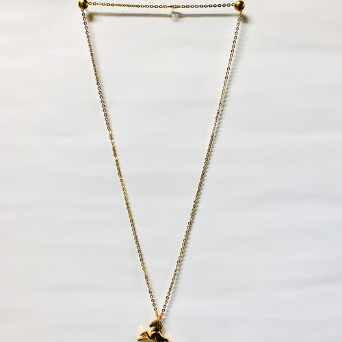 モノグラム 真鍮コインネックレス ネックレス・ペンダント OLD
