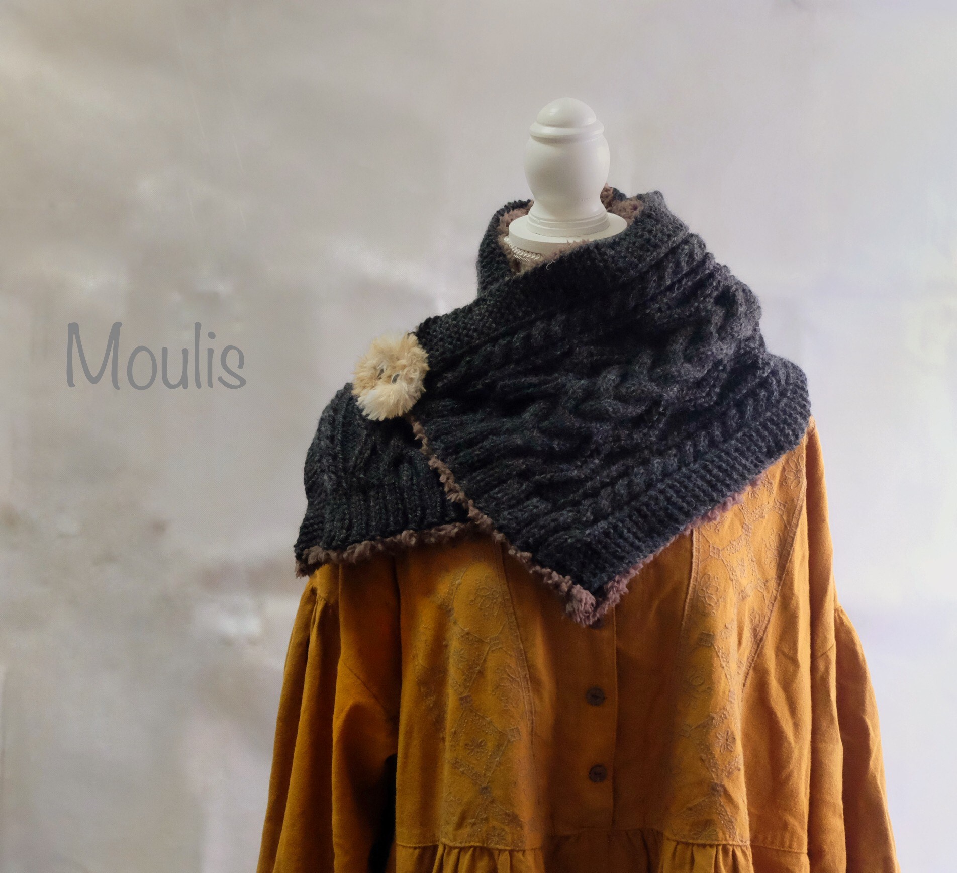 アランニットのまきもの［受注制作］