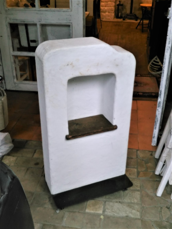 漆喰の看板ボックス　受注生産品 