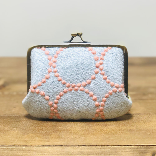 1点のみ ミナペルホネン ハンドメイド パッチワークがま口ポーチ