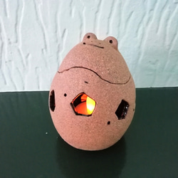 カエルさんのお香台・太っちょさん 5枚目の画像