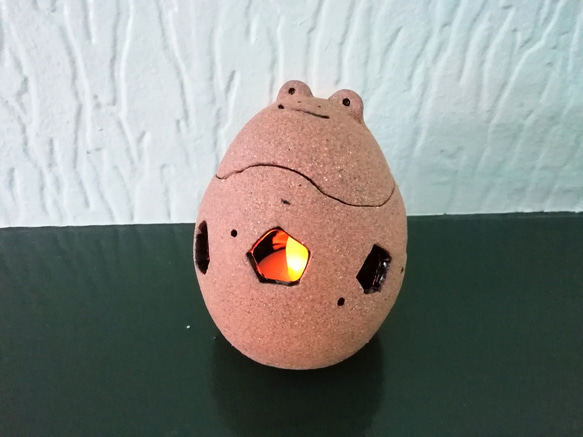 カエルさんのお香台・太っちょさん 5枚目の画像