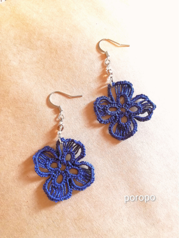 一点限定】本物のお花のアクセサリー ピアス イヤリング