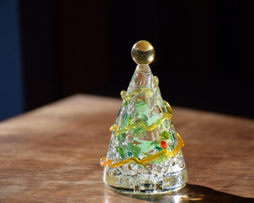 ガラスのクリスマスツリー その他インテリア雑貨 甲山ガラス工房 通販