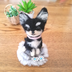 羊毛フェルト　ペキニーズ 羊毛フェルトでペキニーズを作る#パーカー#pekinese #needlefelting