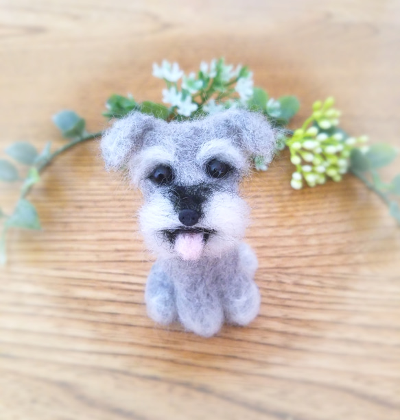 いつでもいっしょ♪ ふわふわ羊毛フェルトのミニチュア